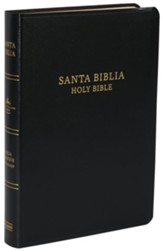 Biblia Bilingue RVR 1960-KJV, Piel Imit. Negro  (RVR 1960-KJV Bilingual Bible, Imit. Leather Black)