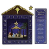 Magnetic Advent Calendar, Nativity Scene