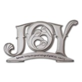 Joy Holy Family Tabletop Plaque