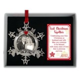 First Christmas Together Frame Ornament With Gift Box