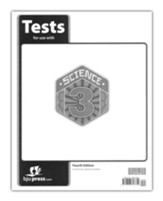 BJU Press Science Grade 3 Tests,  Fourth Edition