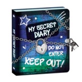 My Secret Keep Out Lock and Key Diary
