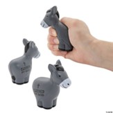 VBS Donkey Stress Toys, 24 Pieces