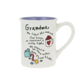 We Filled This Mug With Our Love Grandma Mug