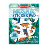 Mosaic Sticker Pad, Underwater