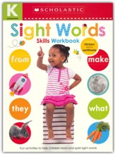 Kindergarten Skills Workbook: Sight Words