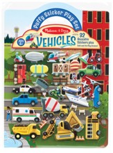 Vehicles Puffy Sticker Playset