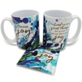 Choose Joy Mug And Fabric Coaster Boxed Set