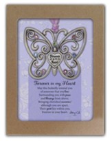 Forever In My Heart Butterfly Ornament With Gift Box