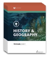 Lifepac History & Geography Workbook  Set, Grade 7