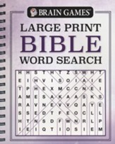 Brain Games - Large Print Bible Word SearchPurple Edition