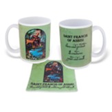 St. Francis Pet, Mug And Coaster Set