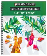 Brain Games Sticker by Number Christmas