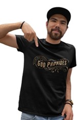 God Provides Short Sleeve Shirt, Large