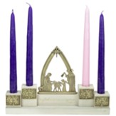 Nativity Candle Advent