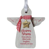 Mom, Christmas Angel Ornament