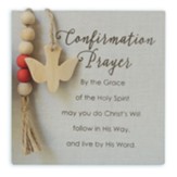 Confirmation Prayer, Plaque