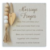 Wedding Prayer Plaque