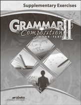 Grammar and Composition II Supplement
