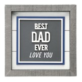 Best Dad Plaque