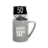 Happy 50th Mug And Sock Set