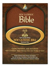 St. Joseph New Catholic Bible (NCB), Personal Size, Brown Imitation Leather