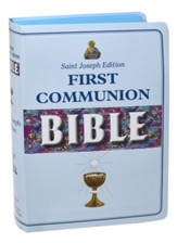 St. Joseph NCB First Communion Edition, Boys - Imperfectly Imprinted Bibles