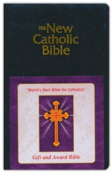 New Catholic Bible Gift & Award Bible Black - Imperfectly Imprinted Bibles