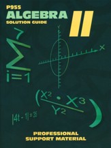 Landmark's Freedom Baptist Math P955 Algebra II Solution Gd. Gr 11