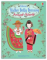 Sticker Dolly Dressing Around the World