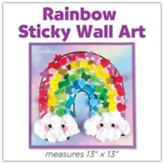 Sensory Sticky Wall Art Rainbow