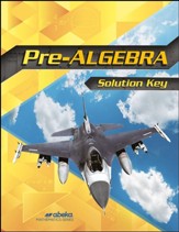 Pre-Algebra Solution Key (Revised)   Fourth Edition