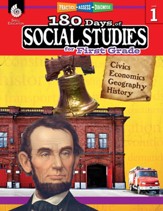180 Days of Social Studies for First Grade: Practice, Assess, Diagnose - PDF Download [Download]