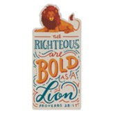 Bold As a Lion Bookmark