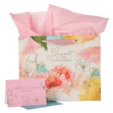 Great Is Thy Faithfulness Gift Bag With Card, Large