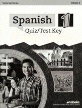 Spanish 1 Quiz and Test Key Volume 2  (New)