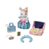 Calico Critters, Weekend Travel Set - Snow Rabbit Mother