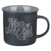 Man of God Mug, Black & Gray
