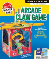Arcade Claw Game Book and Maker Kit