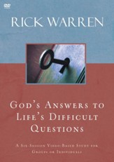 God's Answers to Life's Difficult Questions, DVD