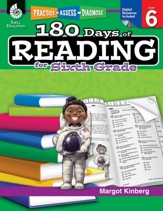 180 Days of Reading for Sixth Grade: Practice, Assess, Diagnose - PDF Download [Download]