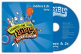 Hands-On Bible Curriculum Toddlers & 2s CD, Spring 2024