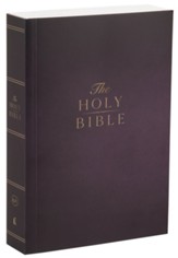 KJV Compact Reference Bible, Comfort  Print--softcover, purple