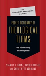 Pocket Dictionary of Theological Terms - eBook
