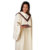 Tempo Design Choir Gown--Linen (Neck 18, Height to 5' 8)