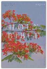 NRSV Catholic Edition Bible, Royal Poinciana--hardcover