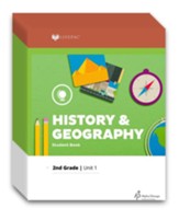 LIFEPAC History & Geography Workbook  Set, Grade 2 (2017  Updated Edition)