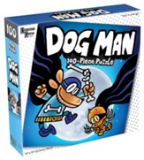 Dog Man and Cat Kid Puzzle, 100 Pieces