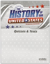 The History of Our United States  Quizzes & Tests Book (5th Edition)