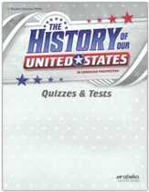 The History of Our United States  Quizzes & Tests Book (5th Edition; Unbound)